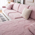Modern Leaf Jacquard Water-Repellent Anti-Scratch Stretch Full Wrap Couch Cover