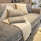 Waterproof Antimicrobial Simple Striped Chenille Anti-scratch Couch Cover