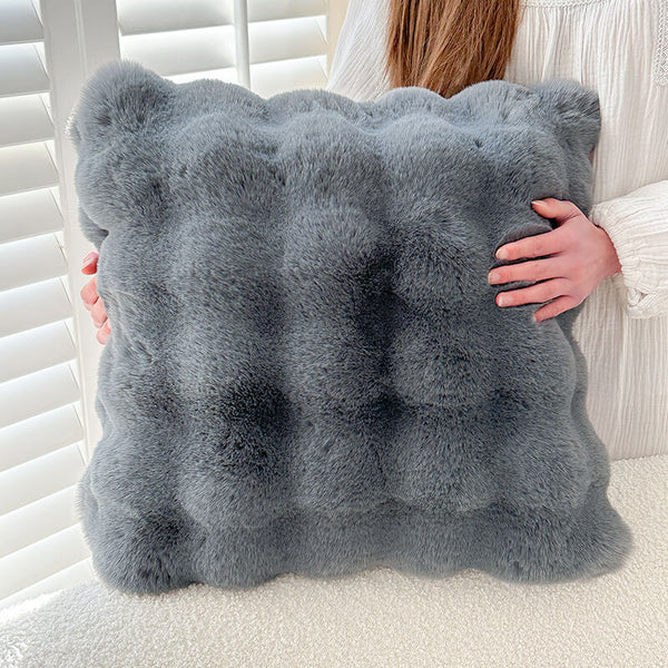 Soft Cushion Reversible Plush Sofa Pillow