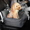 Full Leather Dog Pet Car Seat Bed - Fort - FUNNYFUZZY