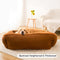 Vintage Large Cozy Calming Sofa Dog Bed - FUNNYFUZZY