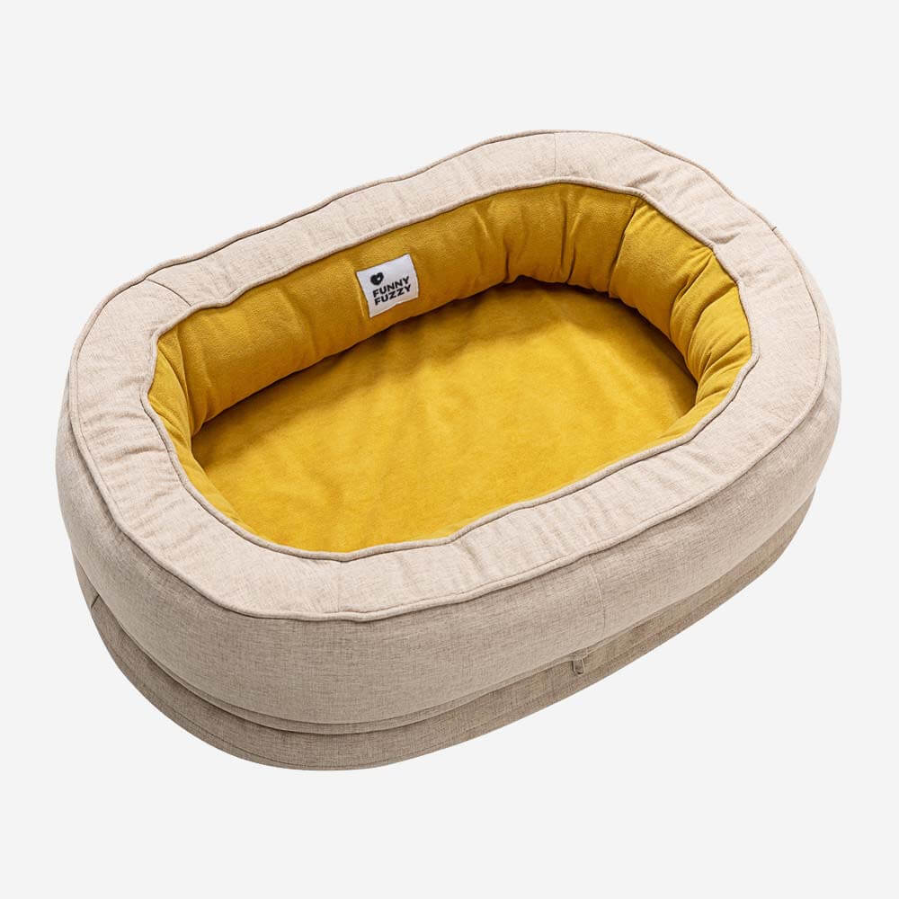 Donut Orthopedic Dog Bed - FUNNYFUZZY