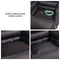 Full Leather Dog Pet Car Seat Bed - Fort - FUNNYFUZZY