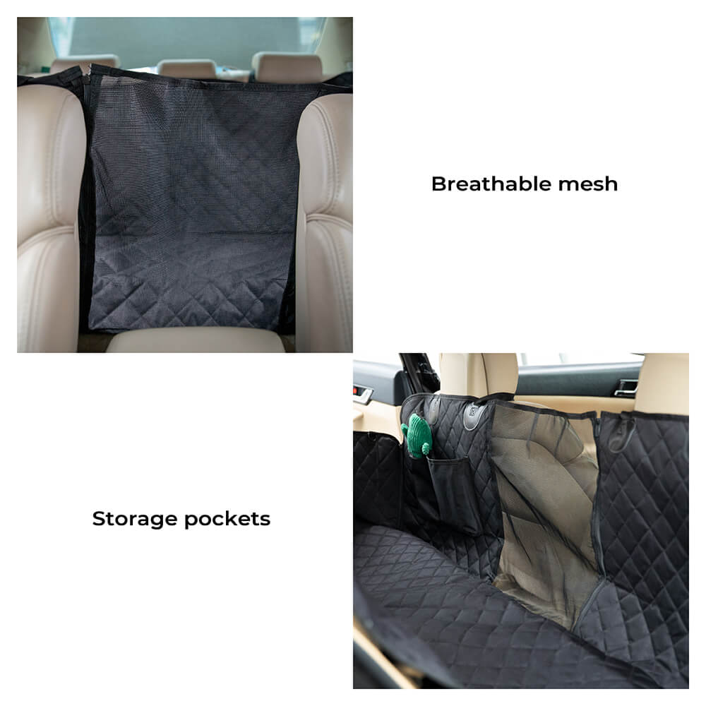 Oxford Fabric Multifunctional Dog Car Seat Cover - FUNNYFUZZY
