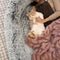 Luxury Super Large Human Dog Bed With Super Soft Pet Throw Blanket - FUNNYFUZZY