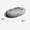 Luxury Super Large Sleep Deeper Oval Bed With Blanket - FUNNYFUZZY