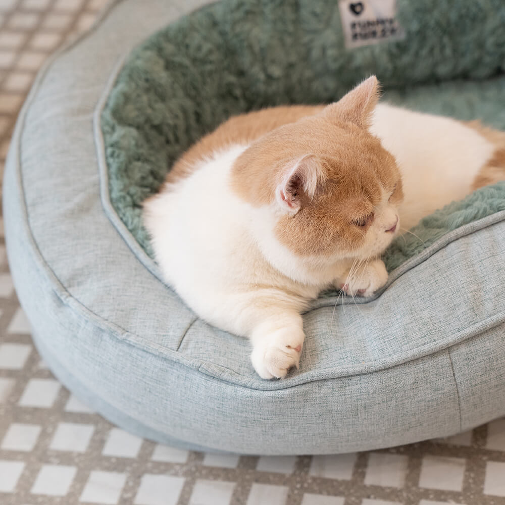 Donut Orthopedic Dog Bed - FUNNYFUZZY