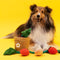 Plush Squeaky Dog Toy - Strawberry Potted - FUNNYFUZZY