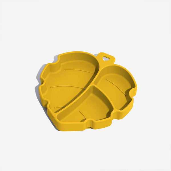 Suction Cup Pet Bowl - Leaf - FUNNYFUZZY