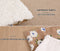 Flower Wool Fleece Dog Car Safety Seat Central Console Pet Car Seat - FUNNYFUZZY